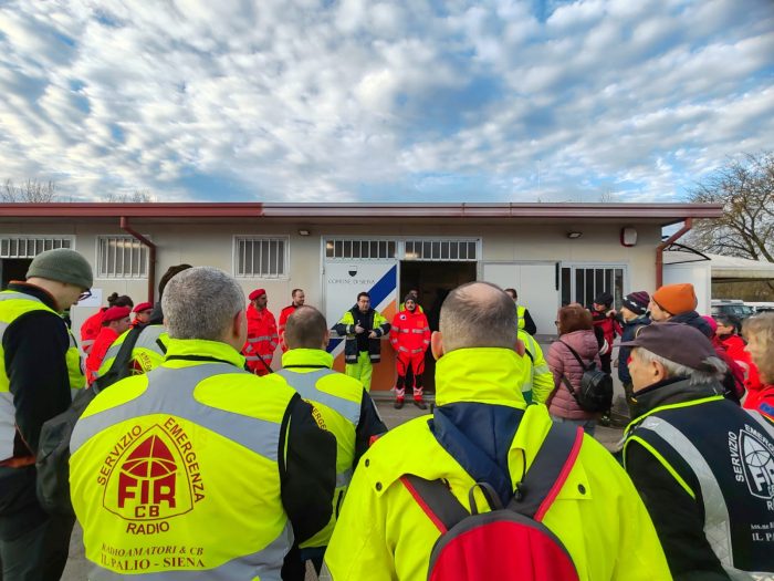 Siena, conclusa la prova di soccorso “Biccherna 24” nata dal terremoto del 2023