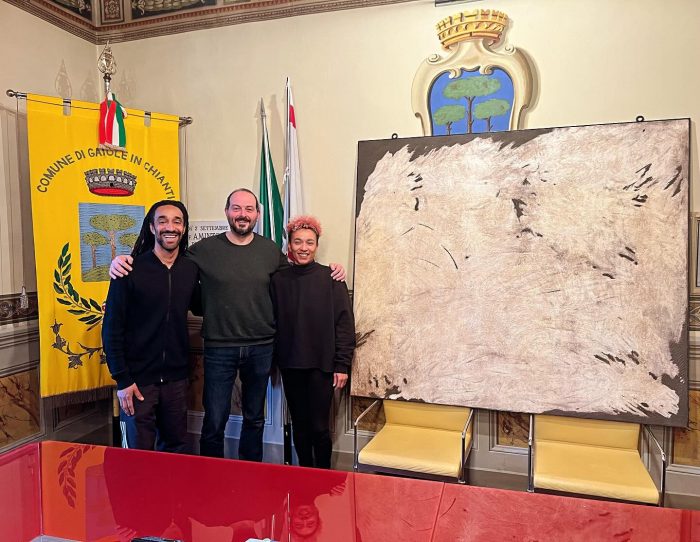 Gaiole in Chianti: donata al Comune un’opera dell’artista Elena Trissino