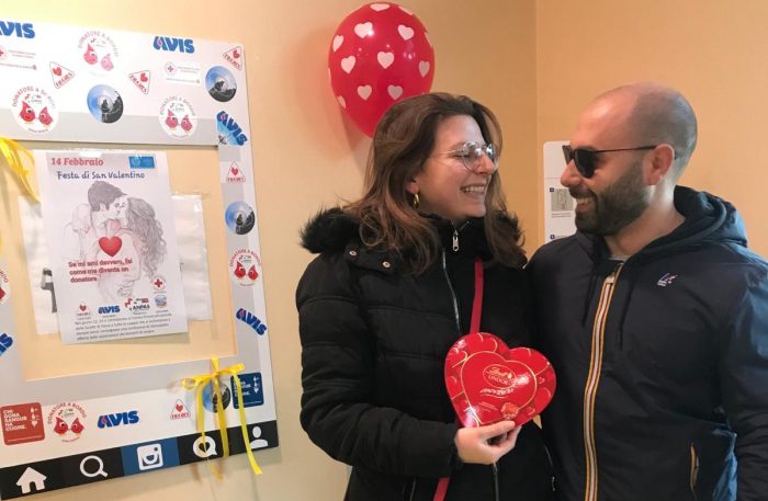San Valentino, donazioni di sangue in coppia all'ospedale delle Scotte di Siena