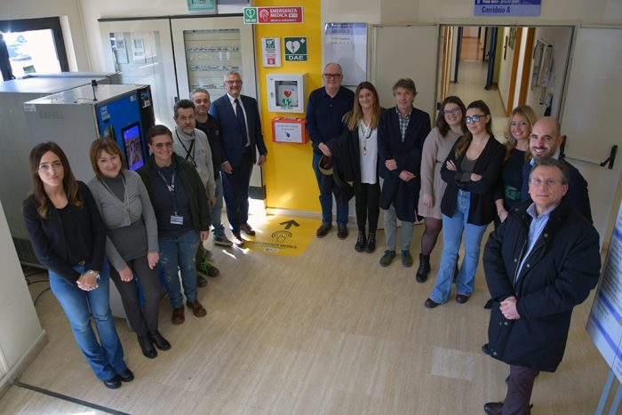 10 nuove postazioni salvavita con di defibrillatore installate all’ospedale delle Scotte