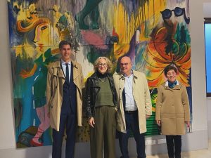 Montepulciano, grande successo per inaugurazione della mostra diffusa della scultrice Carin Grudda