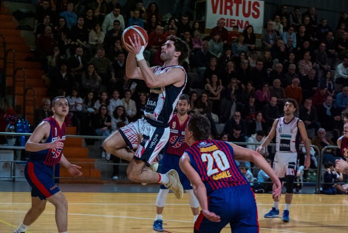Basket: Stosa Virtus Siena sconfitta da Saronno al PalaRonchi