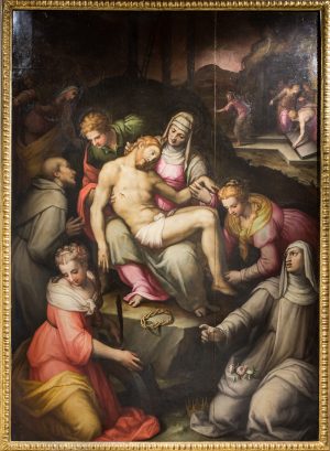 Colle di Val d'Elsa svela l'intervento di restauro della Piet&agrave; di Giovan Battista Naldini