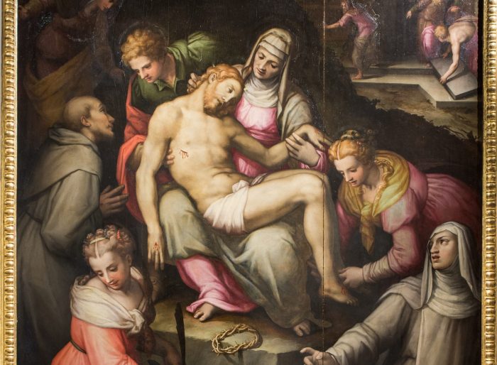 Colle di Val d'Elsa svela l'intervento di restauro della Pietà di Giovan Battista Naldini