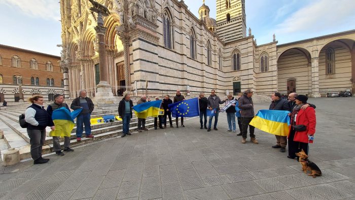 Siena, in Piazza Duomo la manifestazione per non dimenticare Navalny