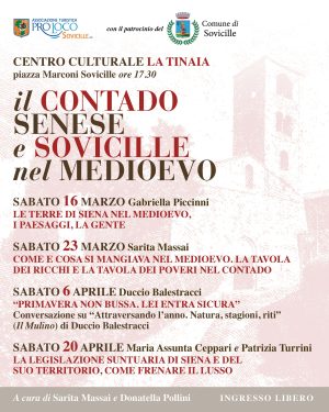 Sabato 16 marzo il primo appuntamento con &ldquo;Il Contado senese e Sovicille nel Medioevo"