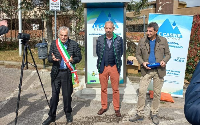 Piancastagnaio: inaugurata la nuova casina dell’acqua