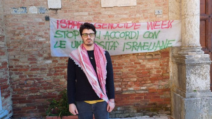 "Fuori Israele dagli atenei senesi": si allarga la protesta studentesca anche a Siena