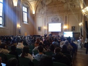 Incontro del progetto "#cresciconsapevole" al Liceo Piccolomini di Siena