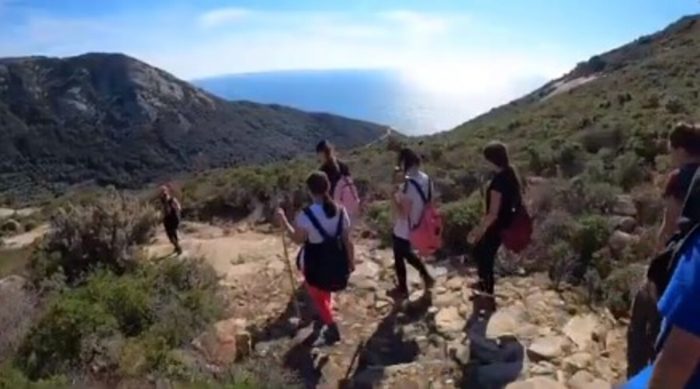 Immersi nella natura, senza cellulare per alcuni giorni: l'esperienza di alcuni studenti colligiani