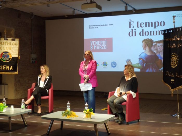8 marzo a Siena: "Con volontà e determinazione le donne possono raggiungere gli stessi traguardi degli uomini"
