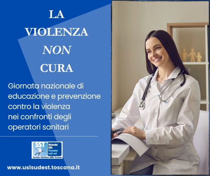 Asl Tse aderisce alla Giornata nazionale di educazione e prevenzione contro la violenza nei confronti degli operatori sanitari e socio-sanitari