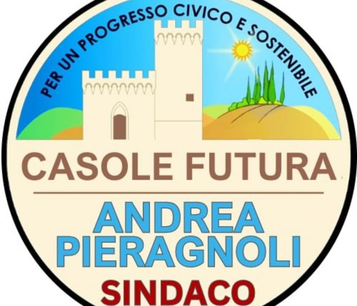 Casole Futura, svelato il logo dell'associazione che sostiene Andrea Pieragnoli