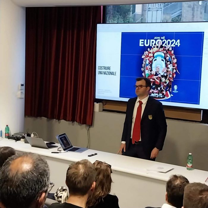 Il senese Alarico Rossi protagonista a Coverciano al corso di scouting della Figc