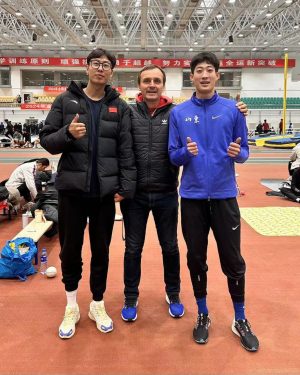 Uisp Atletica Siena, Stefano Giardi ospite nel centro federale in Cina