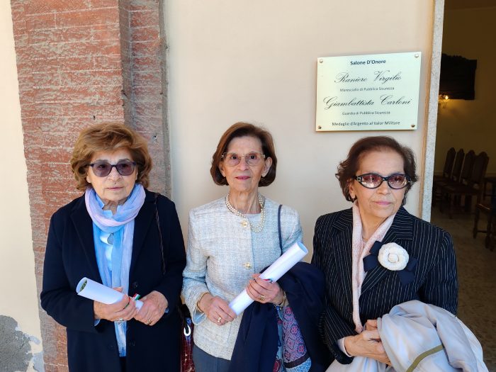 Polizia di Siena, intitolato il salone d'onore della caserma Piave ai caduti Virgilio e Carloni