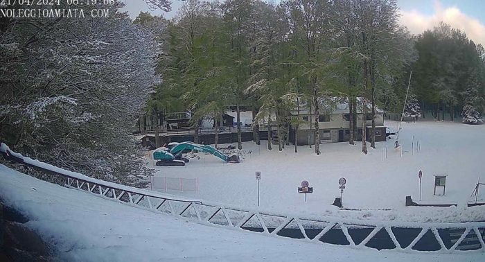 Il 21 aprile non fa primavera sul Monte Amiata