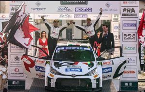 Rally, il navigatore senese Granai fa la storia della Toyota