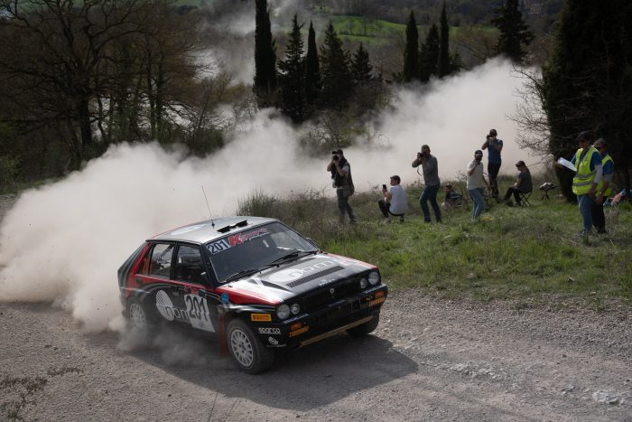 "Lucky"-Pons dominano anche il Rally Storico della Val d'Orcia