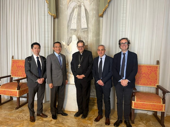 Siena, il cardinale Lojudice ha incontrato il rappresentante di Taiwan in Italia