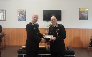 Carabinieri di Siena, giornata di saluti al Tenente Colonnello Scialla in congedo