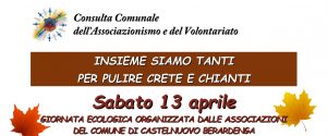 A Castelnuovo Berardenga giornata ecologica di raccolta rifiuti