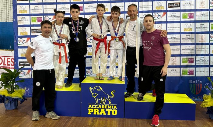 Cus Siena Judo, 5 ori e 2 argenti al memorial Bruno Barni