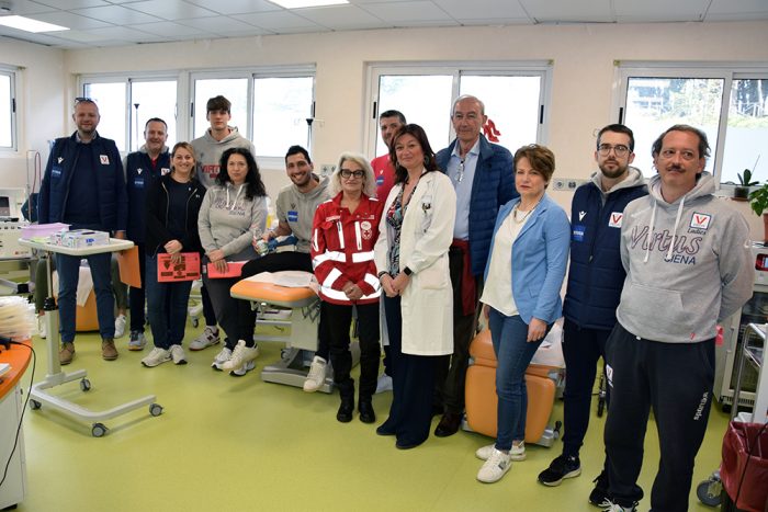 Un canestro di generosità: Virtus Siena dona il sangue alle Scotte insieme alla Croce Rossa Italiana