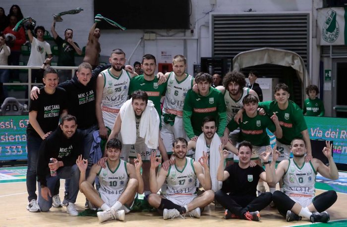Basket: alla Mens Sana non riesce l'impresa a San Vincenzo