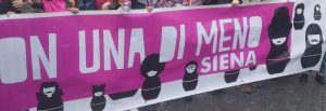 Non una di meno Siena, in corteo per dire no agli antiabortisti nei consultori