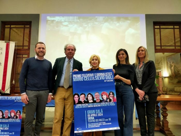 Premio "Celli e Gigli", sabato 6 aprile a Siena la 43esima edizione