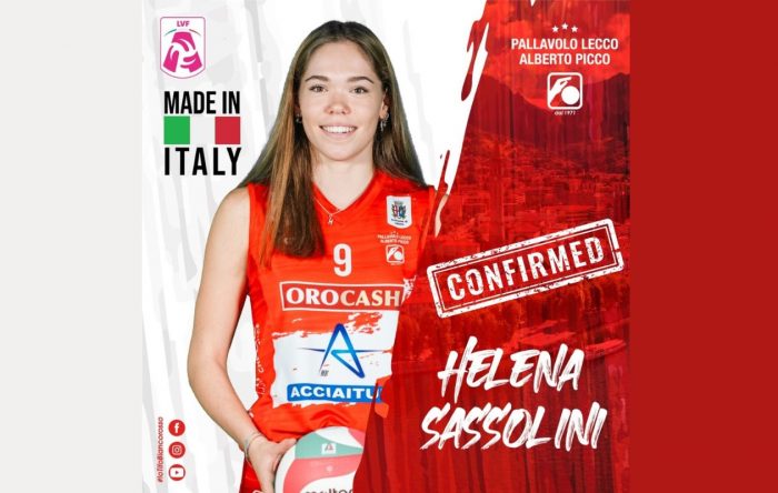 Volley: la giovane senese Helena Sassolini confermata in A2 a Picco Lecco