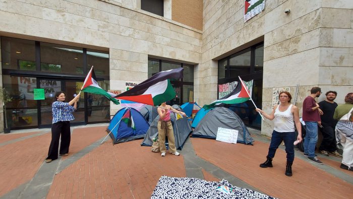 Siena, non si ferma la protesta degli studenti del Comitato Palestina