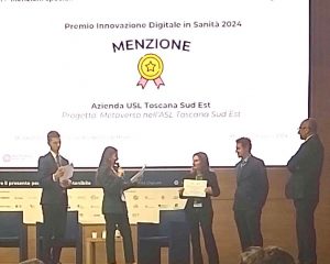 Asl Tse premiata per un progetto sul Metaverso nella Casa di Comunità di Abbadia San Salvatore