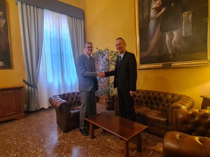 Il nuovo Questore incontra subito il Rettore del Magistrato delle Contrade