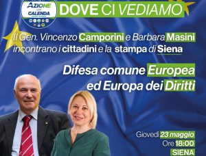"Difesa comune e diritti civili in Europa", se ne parla in un incontro organizzato da Azione Siena