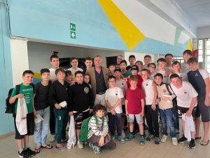 Giuseppe &ldquo;Pino&rdquo; Porzio &egrave; ospite della conviviale di maggio del Panathlon Club di Siena