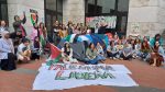 Siena, studenti Pro Palestina occupano con le tende l’Università