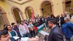 Comitato Palestina Siena, faccia a faccia studenti-Rettore. La protesta non si ferma