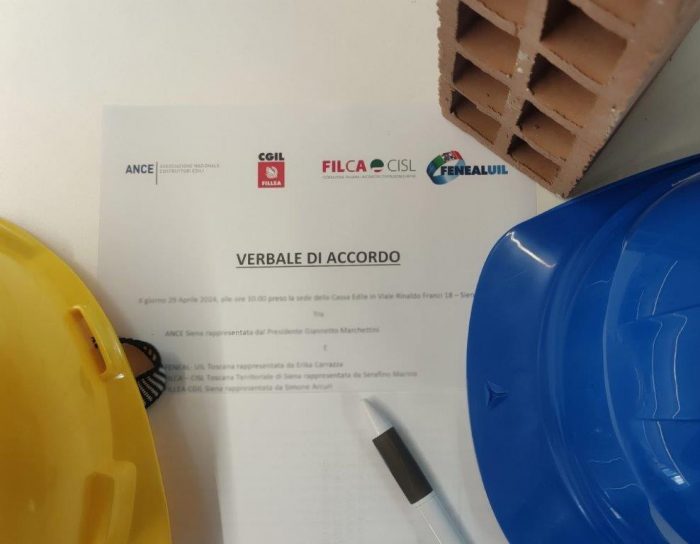 Pi&ugrave; soldi in busta paga per i lavoratori delle imprese della Cassa Edile Siena