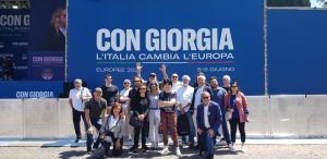Fratelli d'Italia Siena a Roma per la manifestazione in Piazza del Popolo