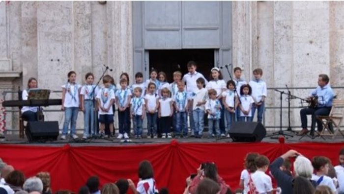 La Rassegna dei cori dei Gruppi Piccoli delle contrade in onda domani su Siena Tv