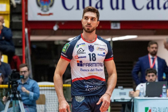 Lo schiacciatore Luigi Randazzo è un nuovo giocatore della Emma Villas Siena