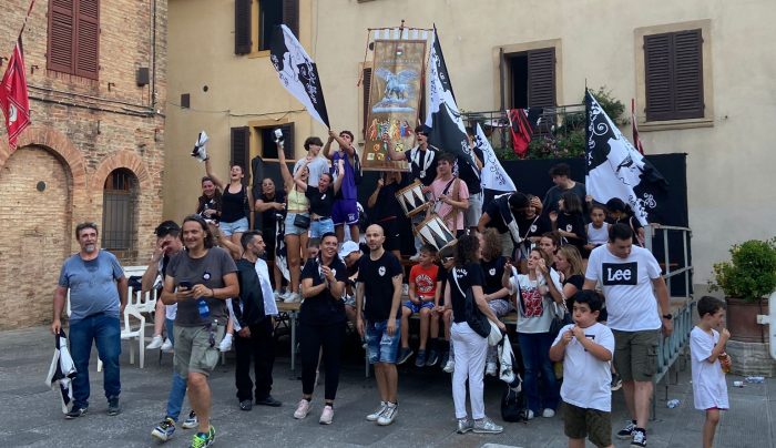 Palio Casole d'Elsa, vince Il Merlo con Alessio Migheli e Azoto da Clodia