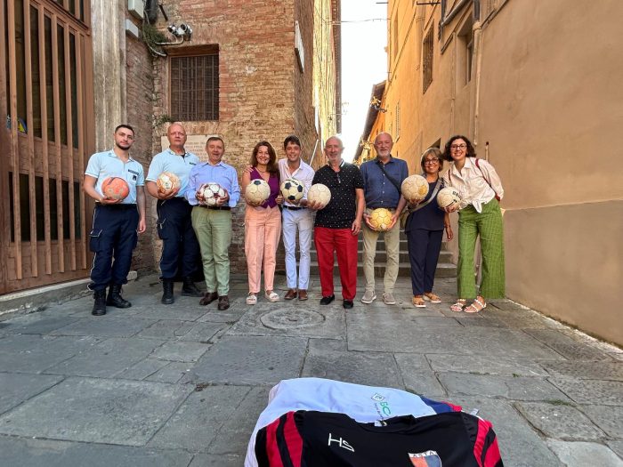 Siena, donazione di materiale sportivo per i detenuti del carcere di Santo Spirito