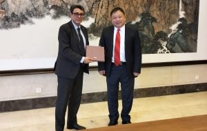 Delegazione dell&rsquo;Universit&agrave; di Siena in visita in Cina