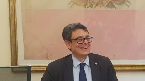 Il Rettore dell&rsquo;Universit&agrave; di Siena Roberto Di Pietra augura buon lavoro al neo Presidente di FMPS, Riccardo Coppini