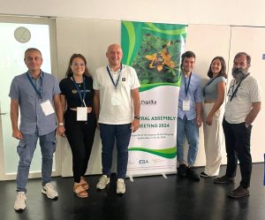 Coleottero giapponese, gruppo di ricerca Universit&agrave; di Siena alle Azzorre per studiare la genetica di questa specie invasiva.