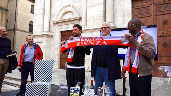 Addio a Tot&ograve; Schillaci, Pienza lo ha accolto in una delle sue ultime uscite pubbliche