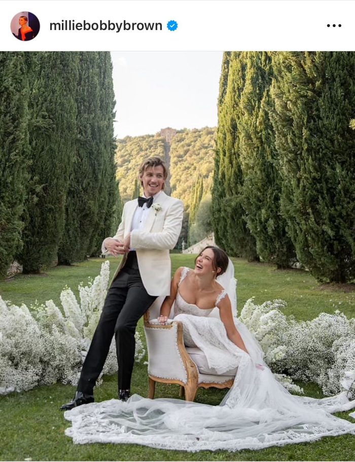 Matrimonio Stranger Things, la superstar Millie Bobby Brown ha scelto Siena per dire s&igrave;